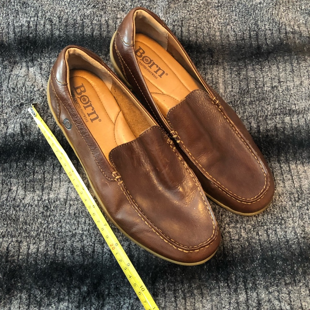 EUC Born Eberhard Mens Slip-on Leather Loafer